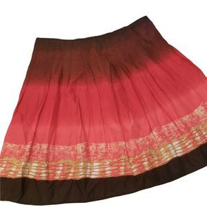 Hillard and Hanson 100% Cotton midi skirt size 14